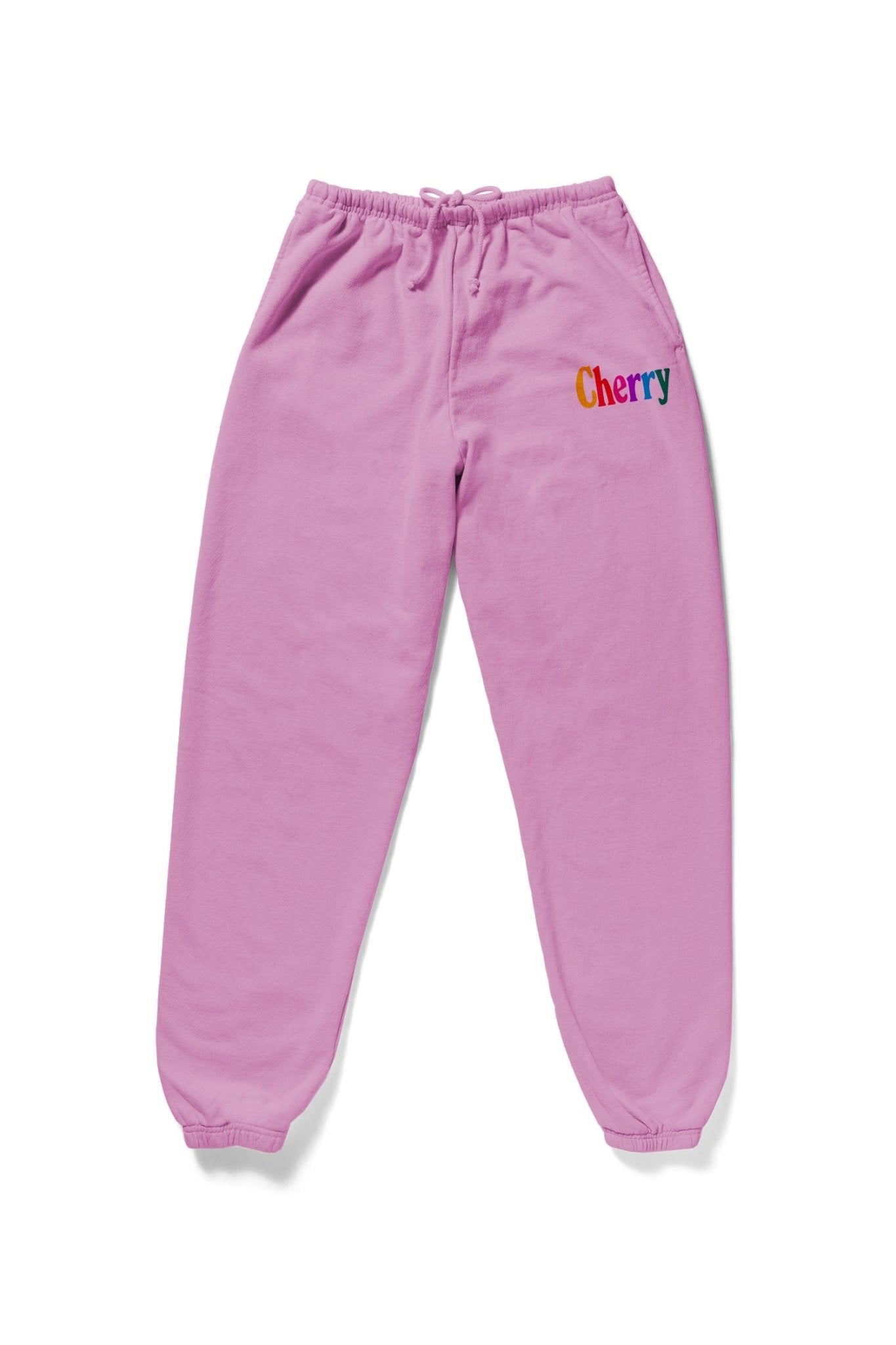 100% Recycled Cotton Track Pants - Cherry - Sweepstake Winners™