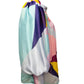 Butterfly Silk Aumoe Shirt - Rainbow Geo Print - Sweepstake Winners™