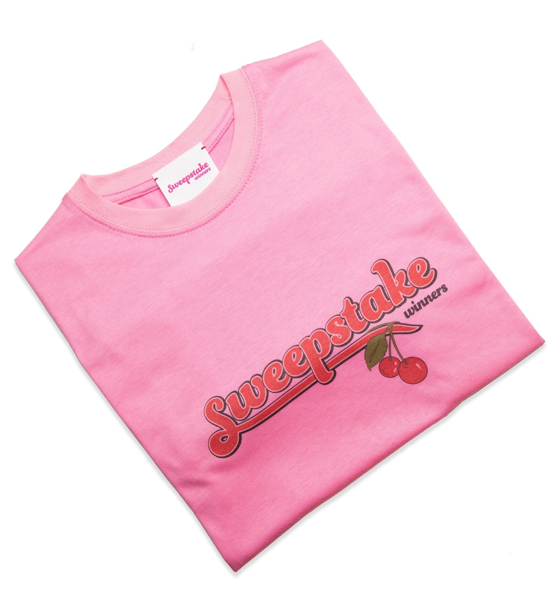 Cherries Logo Tee (Bubblegum) - Sweepstake Winners™