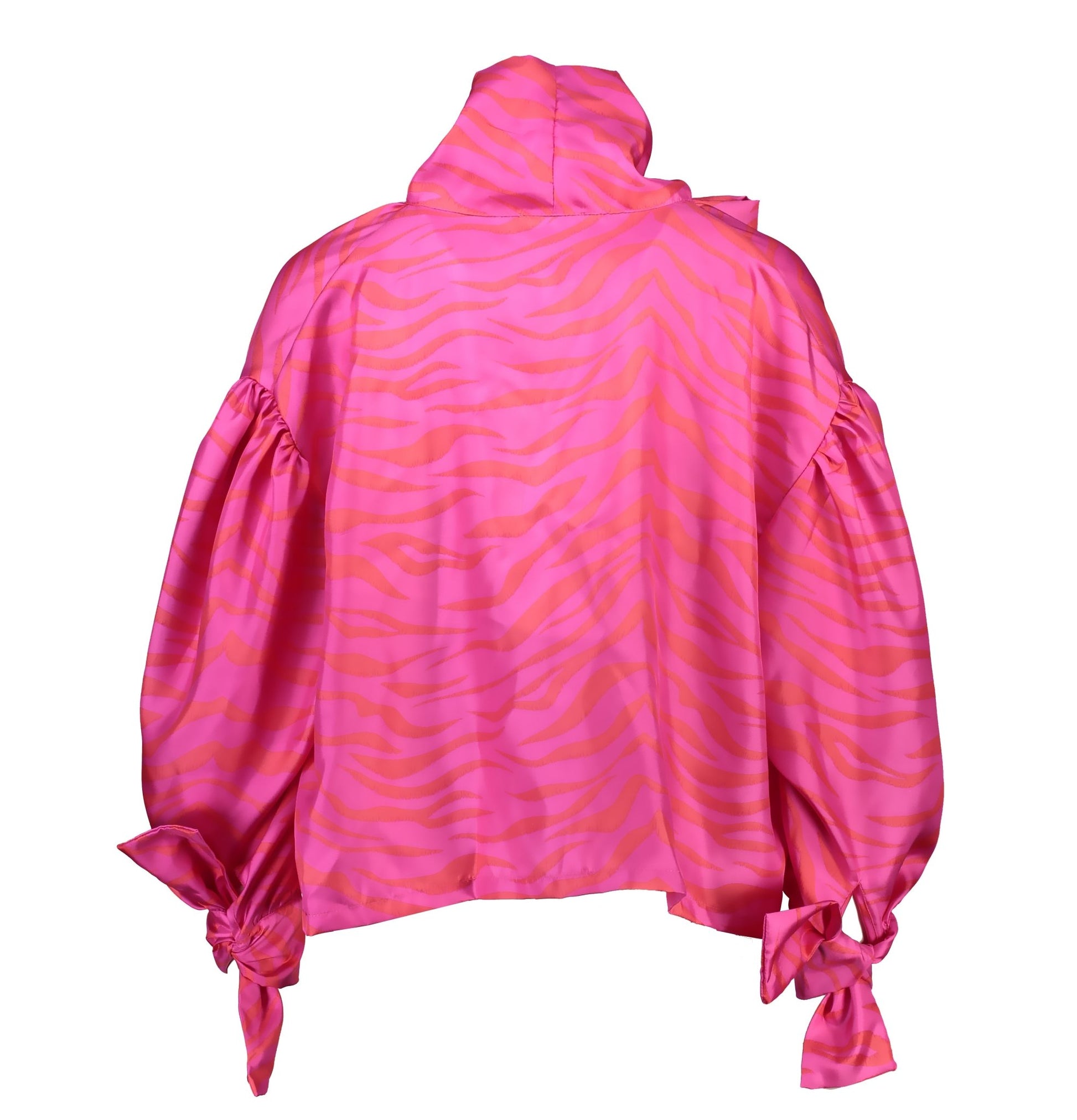 Cropped Painter Shirt - Hot Pink Tigress - Sweepstake Winners™