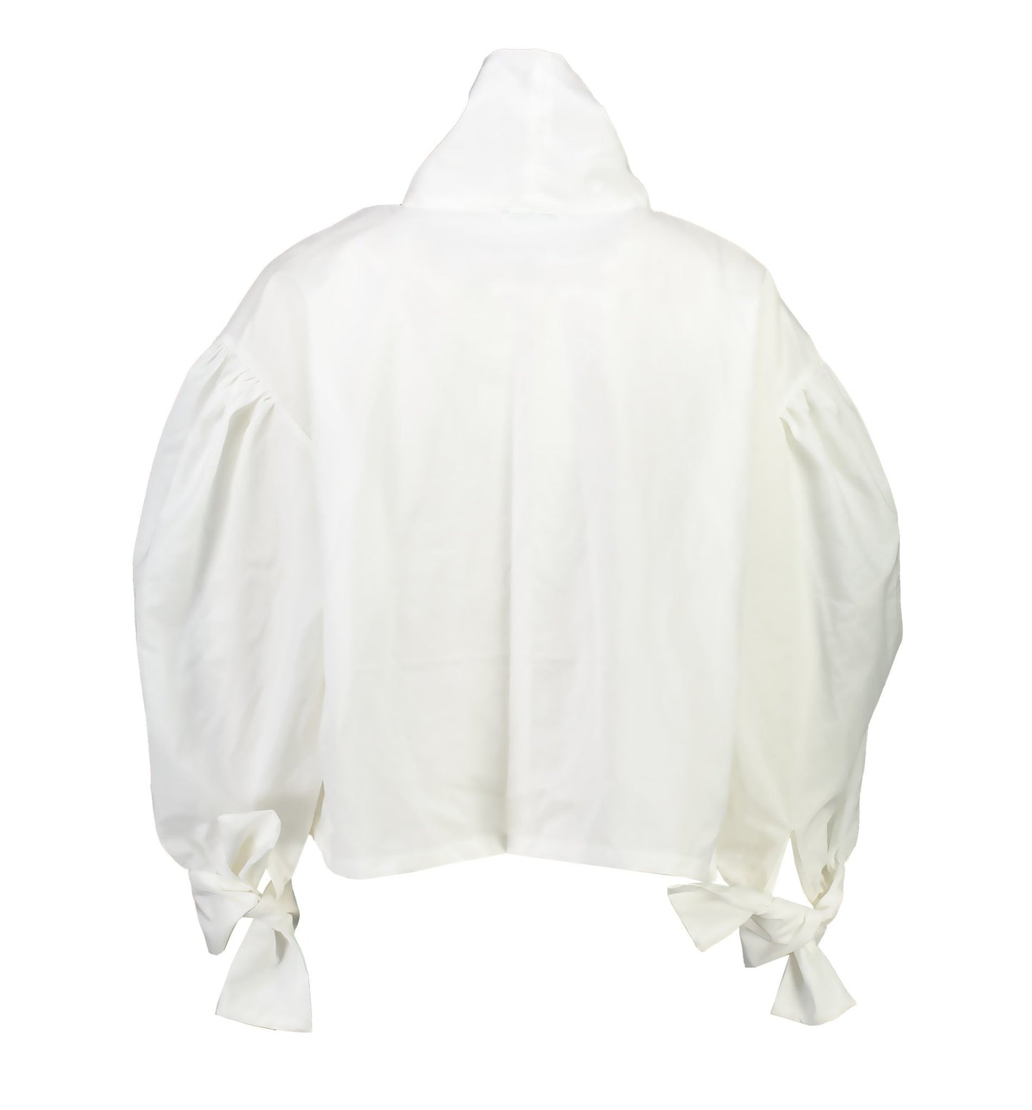Cropped Painter Shirt - White Cotton Lawn - Sweepstake Winners™