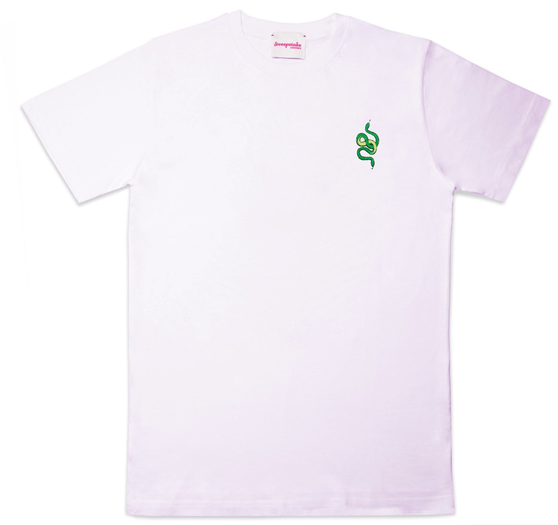 Embroidered Snakes Tee (Ultraviolet) - Sweepstake Winners™