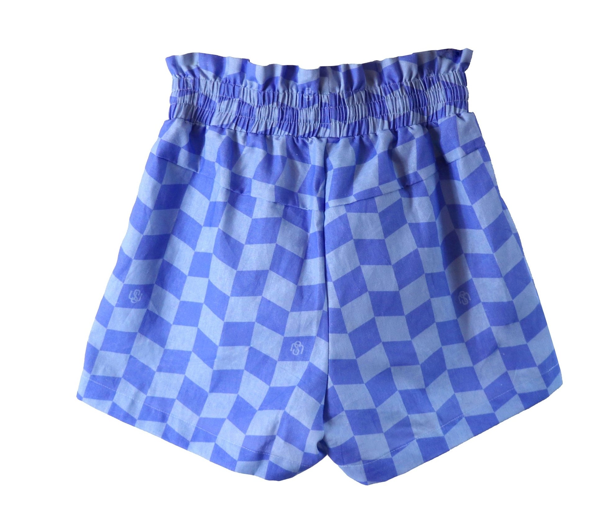Iti iti Shorts - Blue Geometric - Sweepstake Winners™