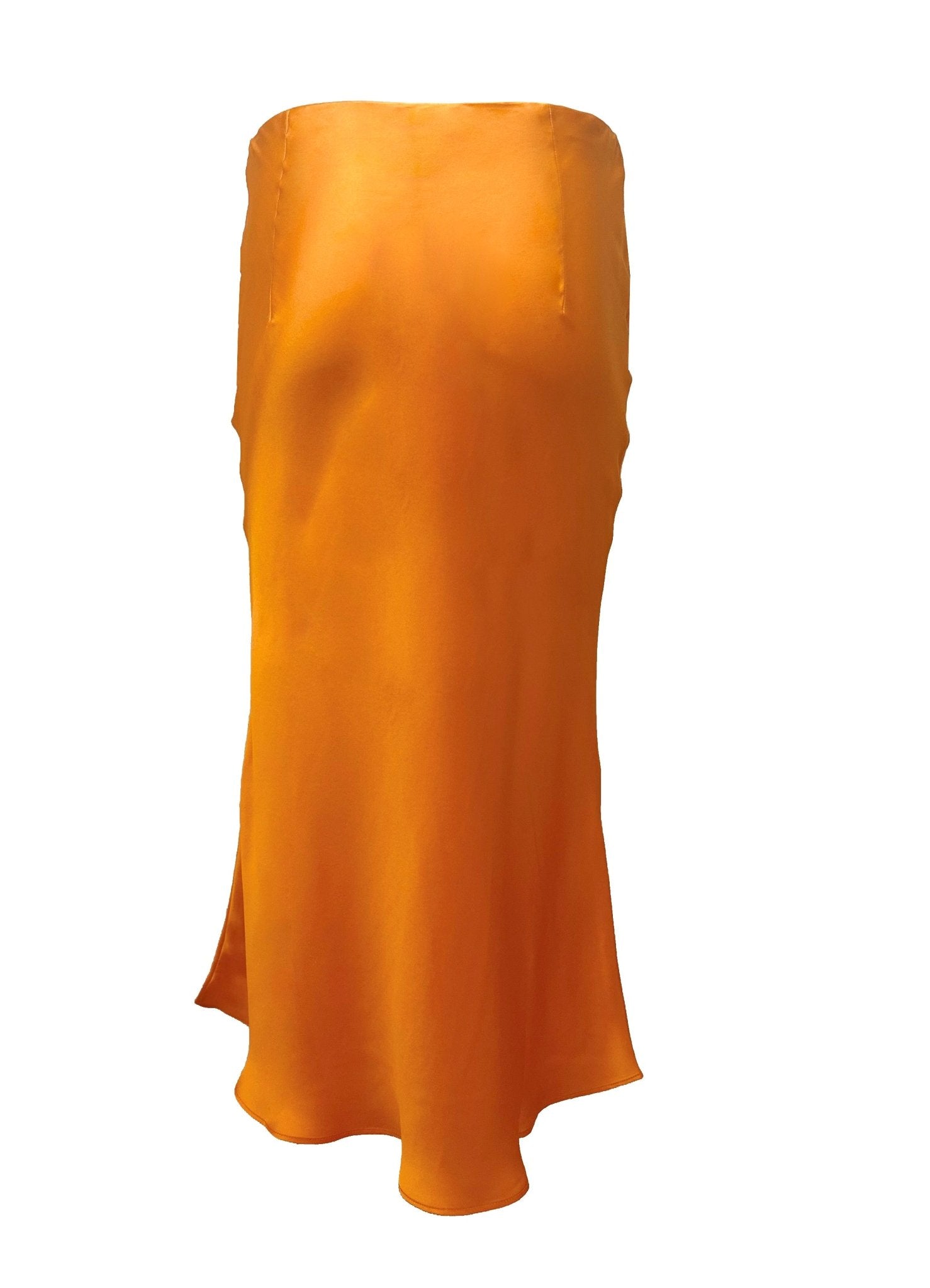 LeDoré Bias Skirt - Papaya Silk - Sweepstake Winners™