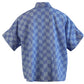 Tāhuna shirt - Blue Geometric - Sweepstake Winners™